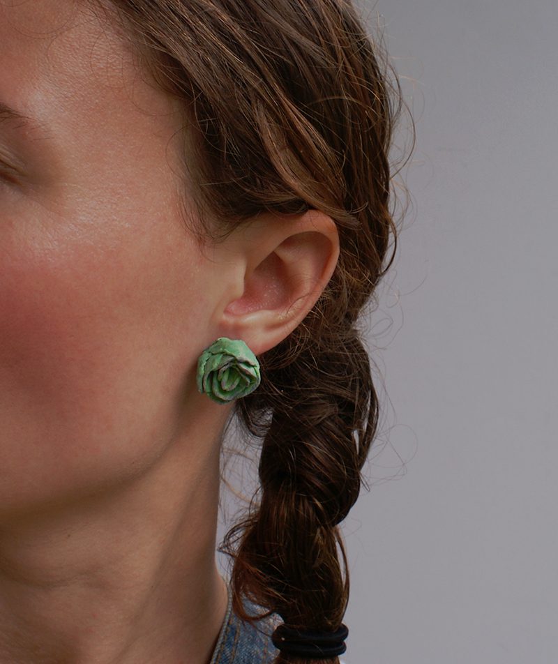 Succulent earrings diy-full tutorial