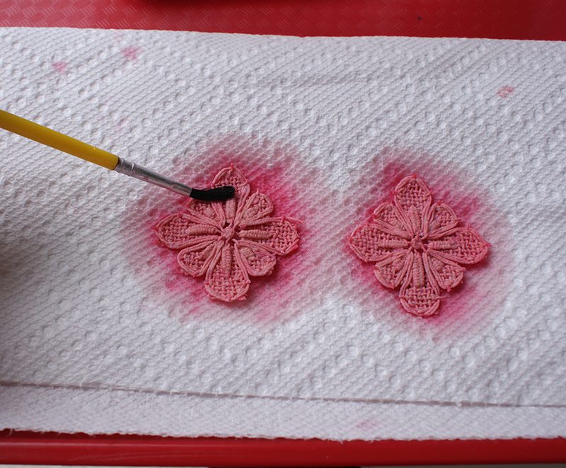 how to make lace earrings full tutorial