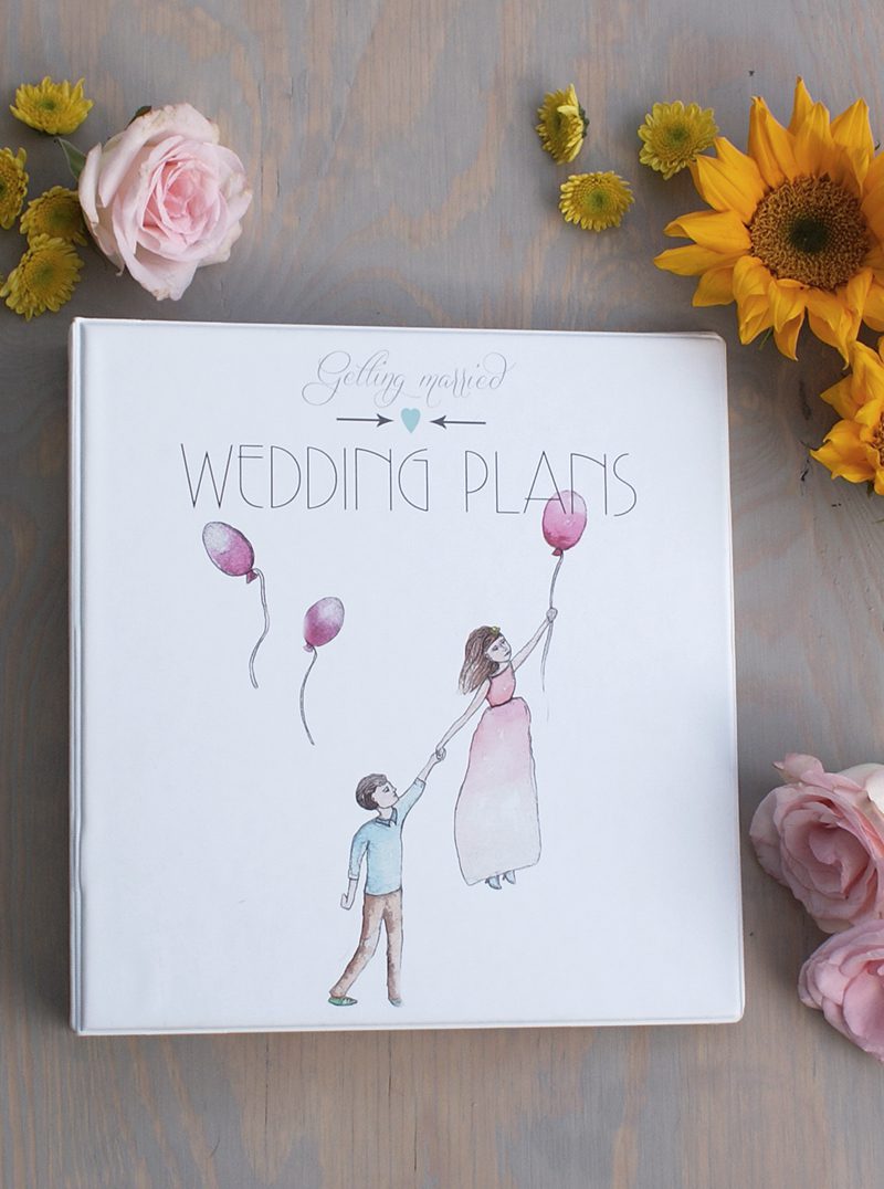 illustrated-wedding-planners-wedding-binder-bohemian-mint-balloon-whimsey