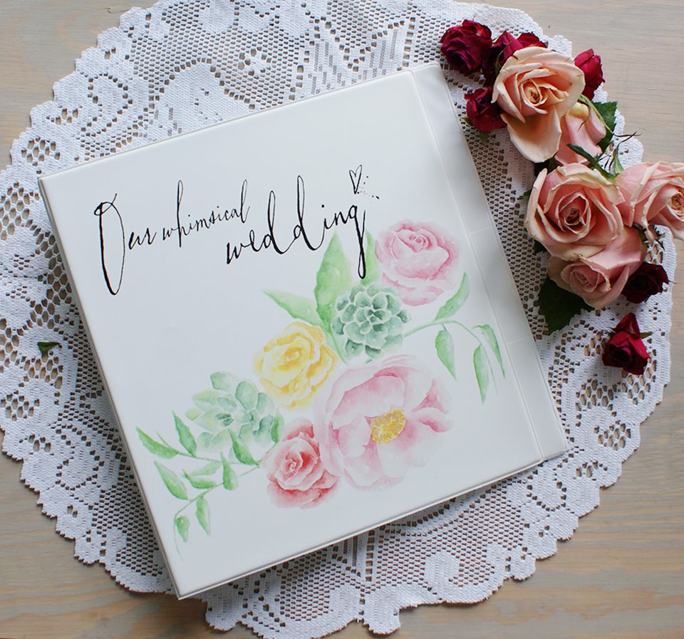 wedding planning book by Bohemian Mint