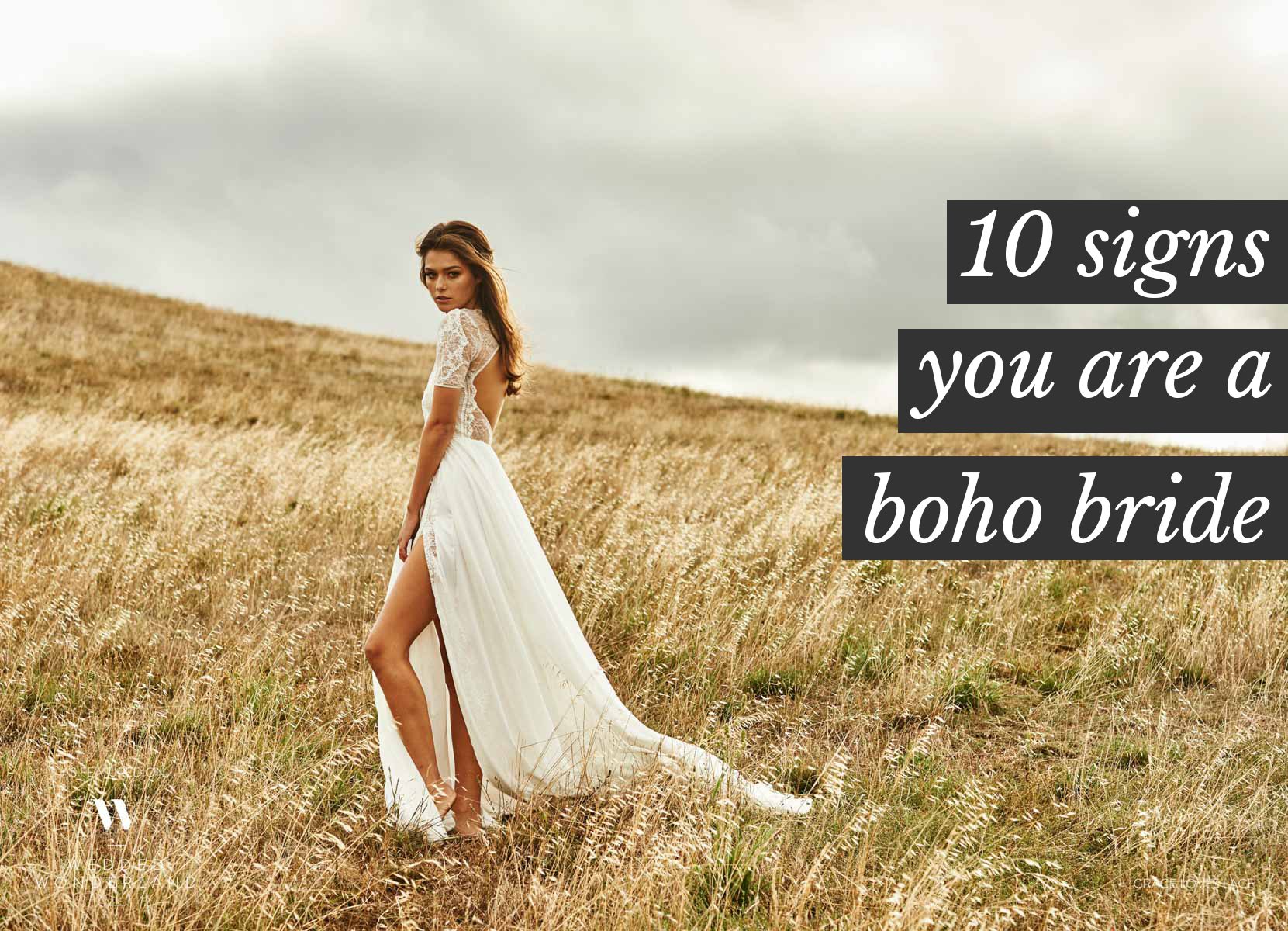 10 signs you are a boho bride
