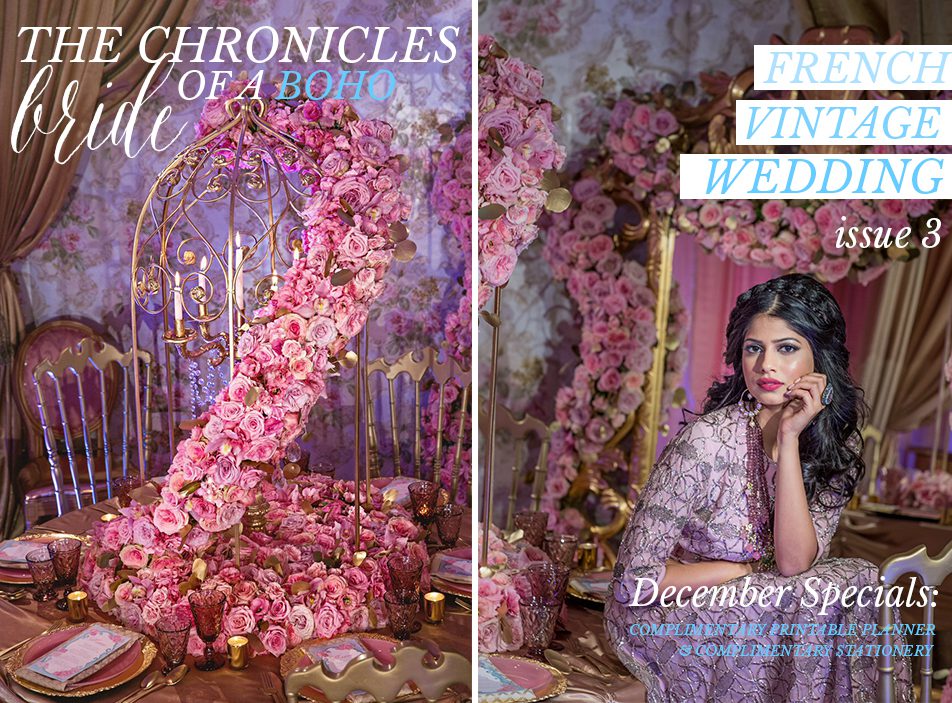 chronicles of a boho bride-issue 3 cover