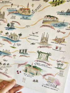 love story map
